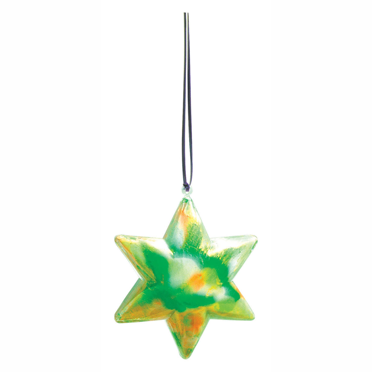 Colorations - Filled ornament Transparent star, set of 12