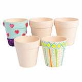 Colorations - Decorate your own flower pot ceramics. Set of 12