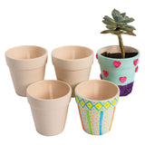 Colorations - Decorate your own flower pot ceramics. Set of 12