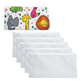 Colorations - Decorate Your Own Pencil Case Canvas, Set of 12