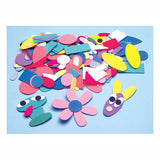 Colorations self -adhesive foam figures stickers, 1000st.