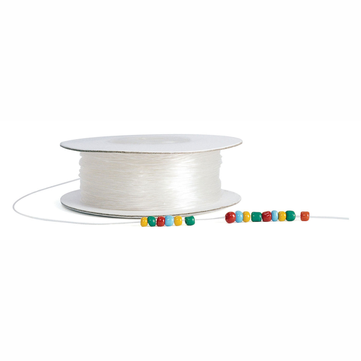 Colorations - Bead cord stretchable transparent, 91mtr.