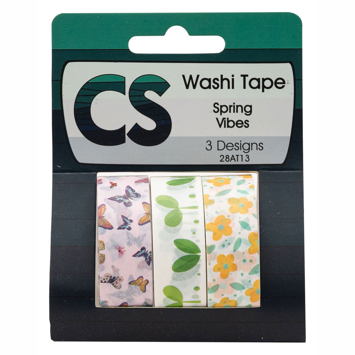 Colorations Washi Tape Lente 3 Rollen, 5mtr.