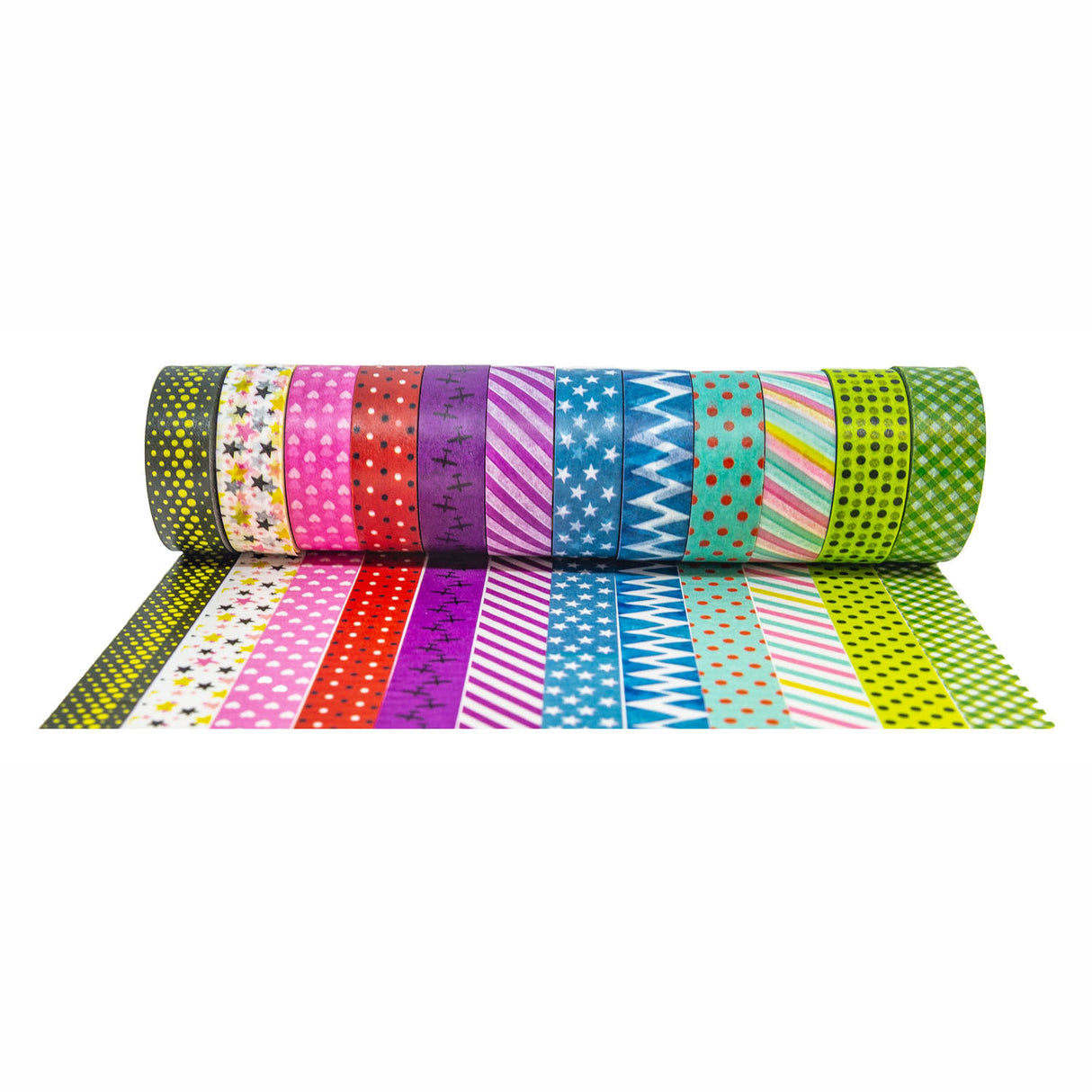 Colorations - washi tape patterns, 12 x 975cm.