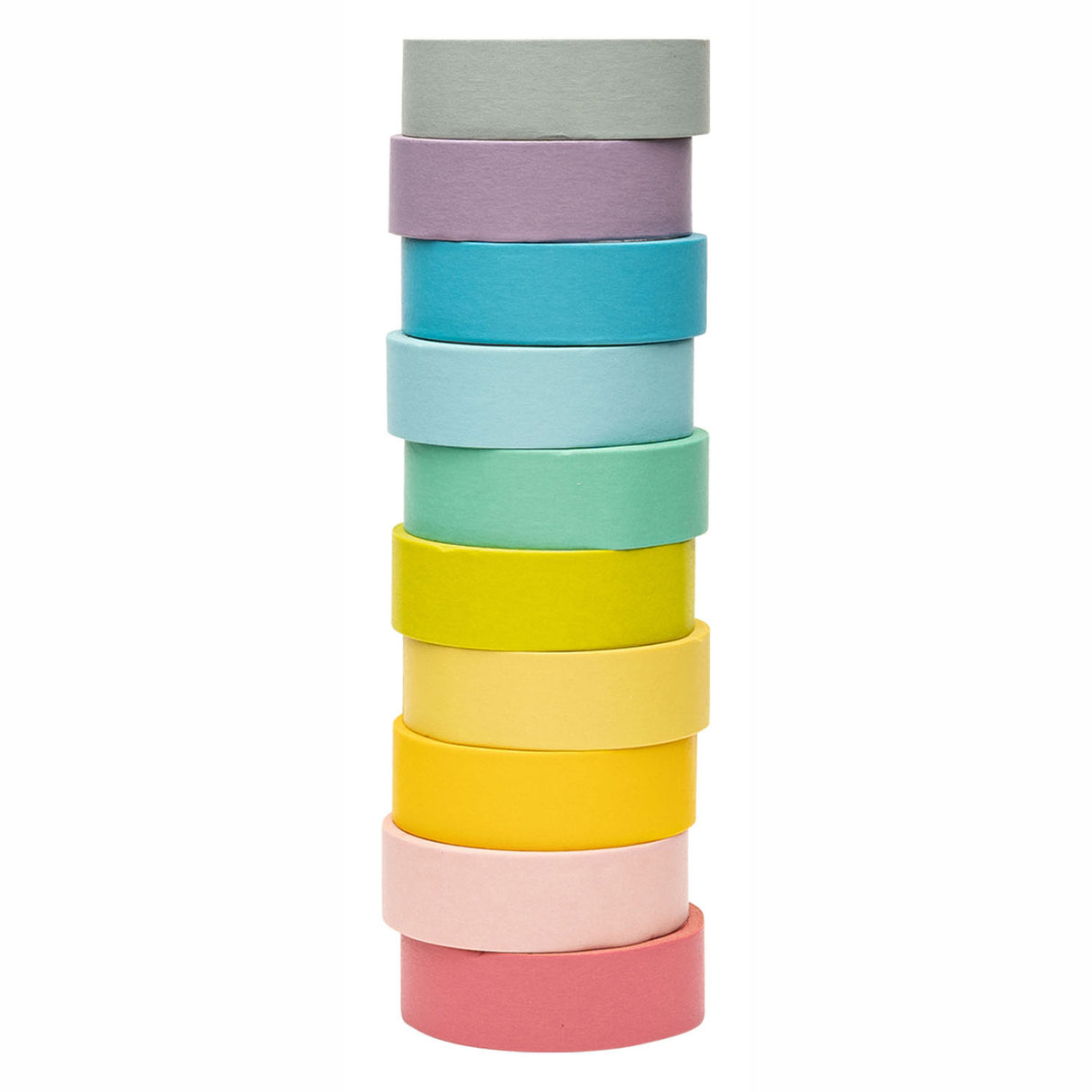 Colorations Washi Tape Pastel Kleuren, Set van 10