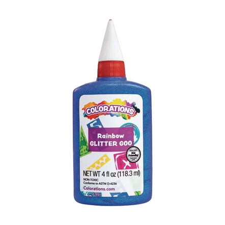 Colorations Rainbow Glitter Glue - 118ml