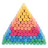 Colorations - colored dustless chalk, 100 pcs.