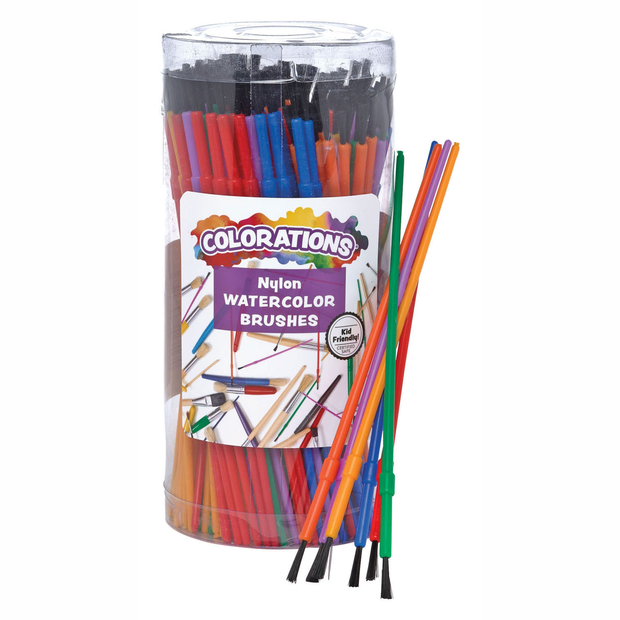 Colorations - paintbrushes, 144 pcs.