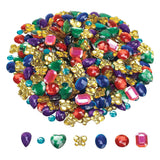 Fargene glitrende rhinestones store, 453 gram