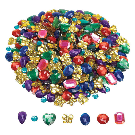 Colorations Glitterende Strass Steentjes Groot, 453 gram