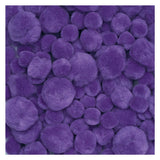 Colorations Pom Poms Purple, 100th.