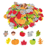 Colorations self -adhesive foamstickers autumn, 300st.