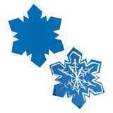 Farve - Scratch Art Snowflake ornamenter, 36 ..