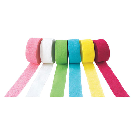 Koloratiounen - Crepepabeier Slangers Set 2, Set vu 6