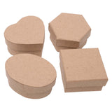Colorations - paper mache mini boxes, 12 pcs.