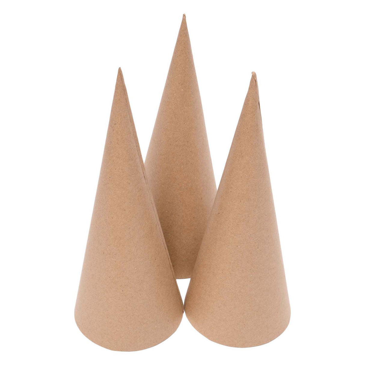 Colorations - paper mache cones - 20 cm, 20 pcs.
