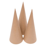 Colorations - paper mache cones - 20 cm, 20 pcs.