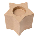 Colorations decorate your own tealight holders star, 6 pcs.