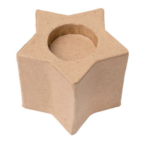 As cores decoram sua própria estrela de porta-velas, 6 unid.