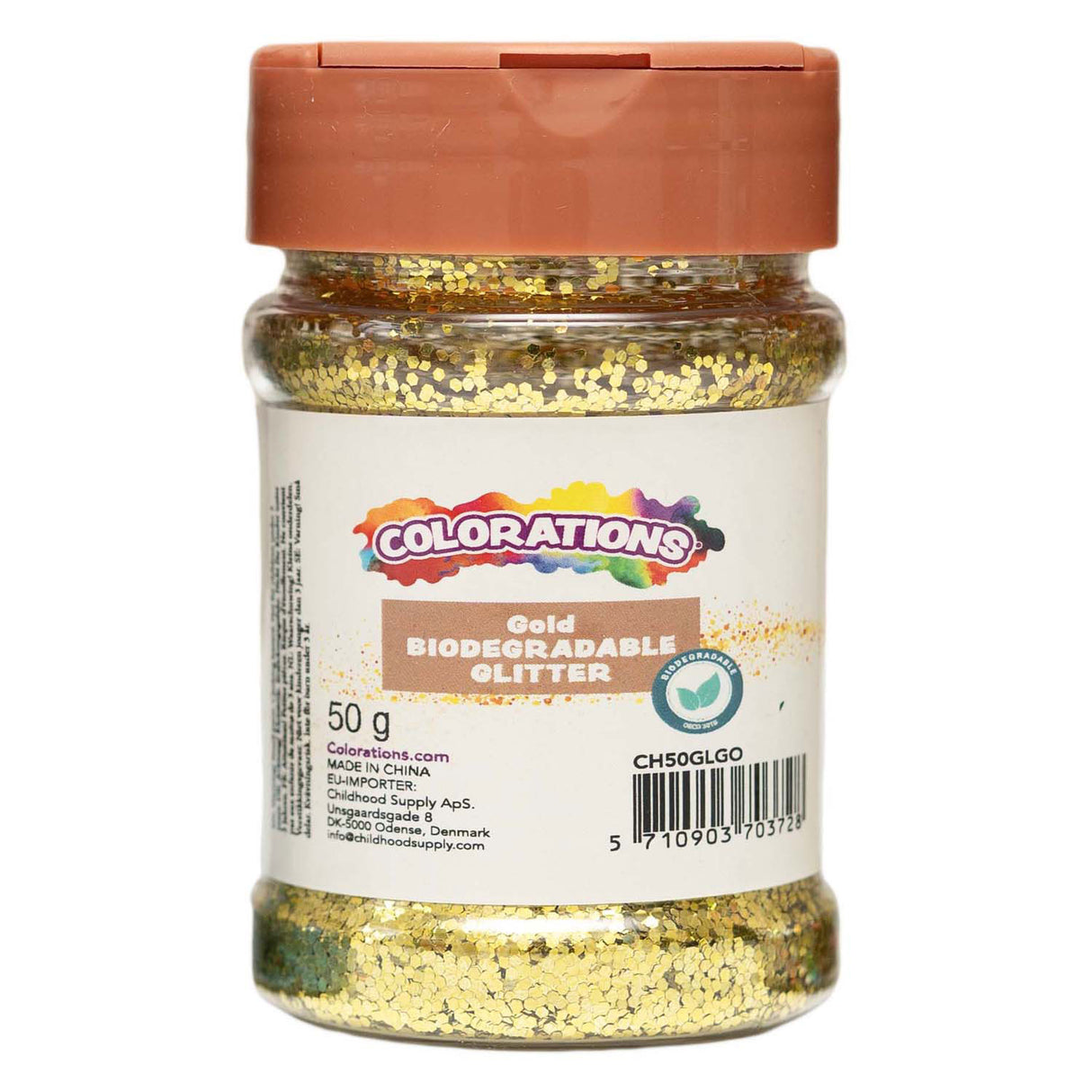 Colorations - biodegradable glitter gold - 50g