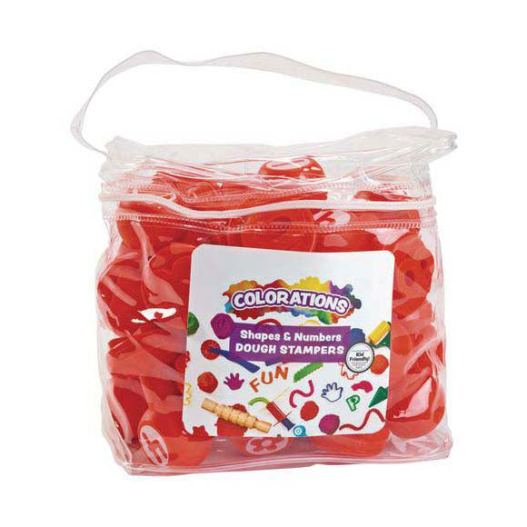 Colorations - shapes figures clay stamps, 26 pcs.