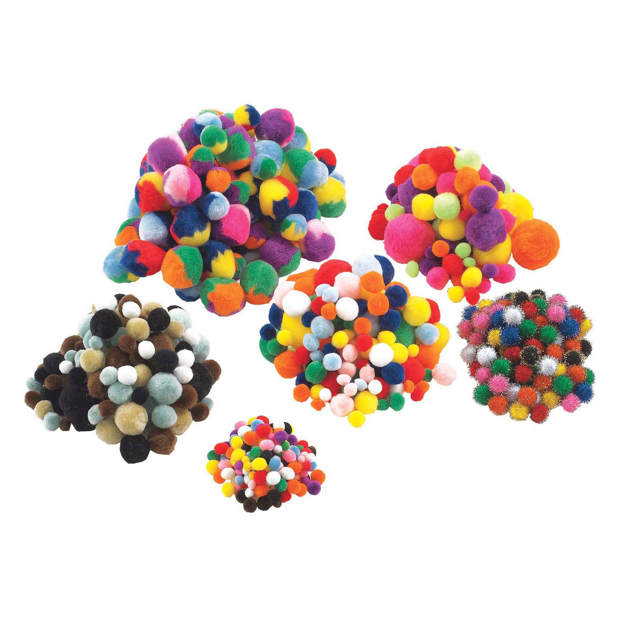 Colorations - colored pompoms, 700pcs.