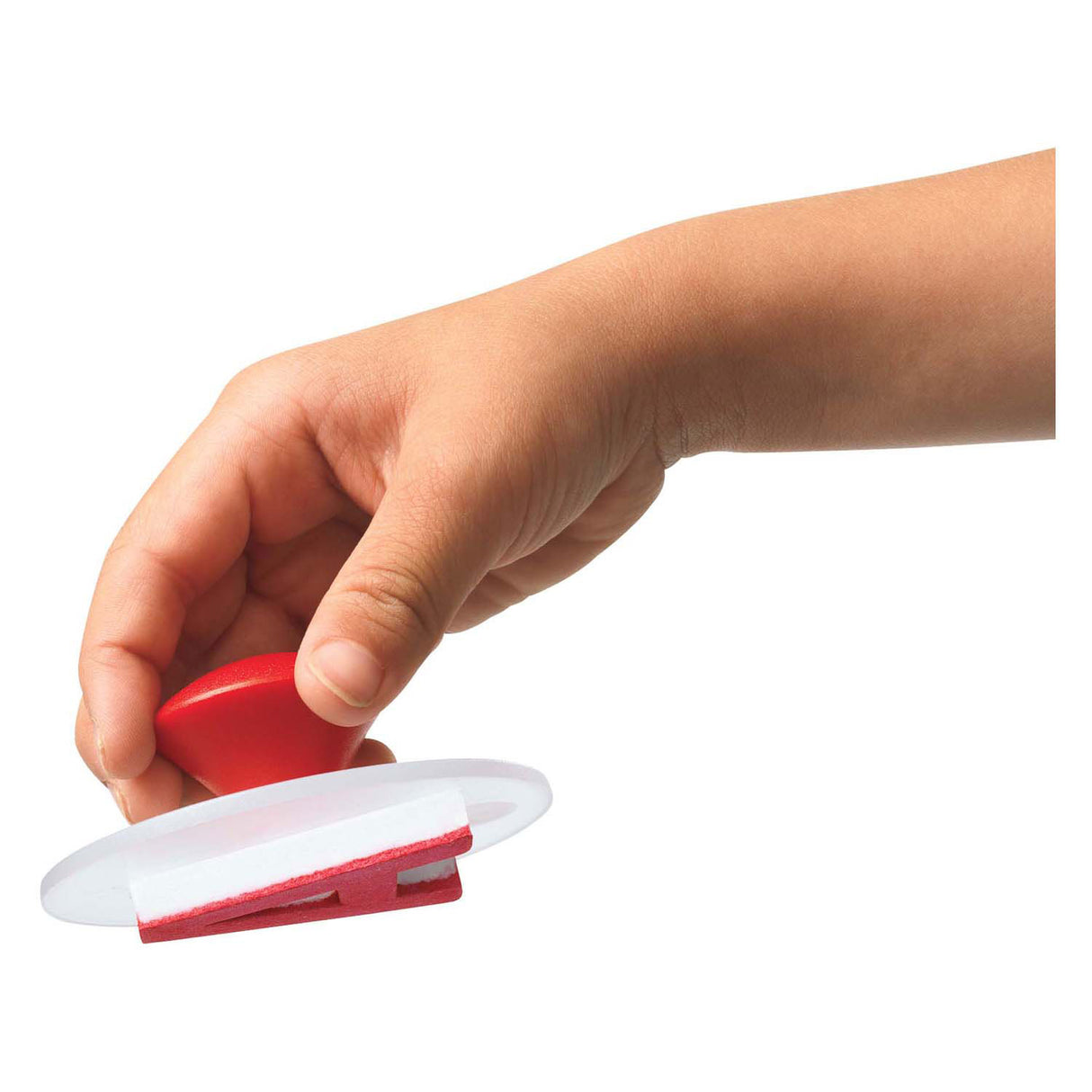 Faarftéin - einfach Grip Kapital Stempel, 26 Stéck.