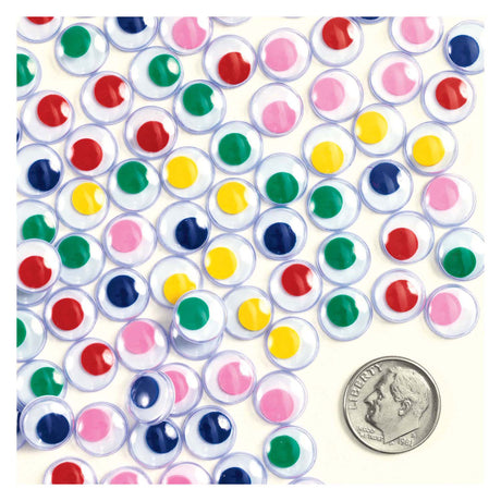 Barve - barvne googly eyes, 1000kos.