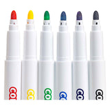Colorations - textile markers primary colors - 6 colors