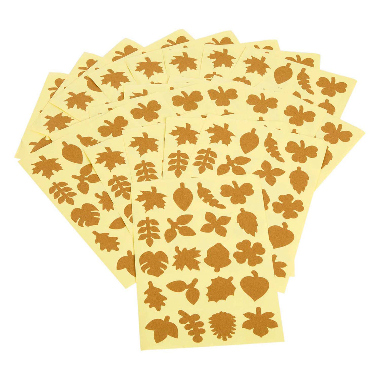 Colorations - botanical craft stickers, 400 pcs.