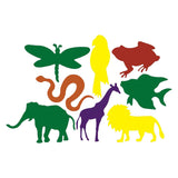 Colorations - scratch figures animal shapes - 48 pcs.