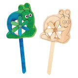 Colorations - make your own garden windmills, 12 pcs.