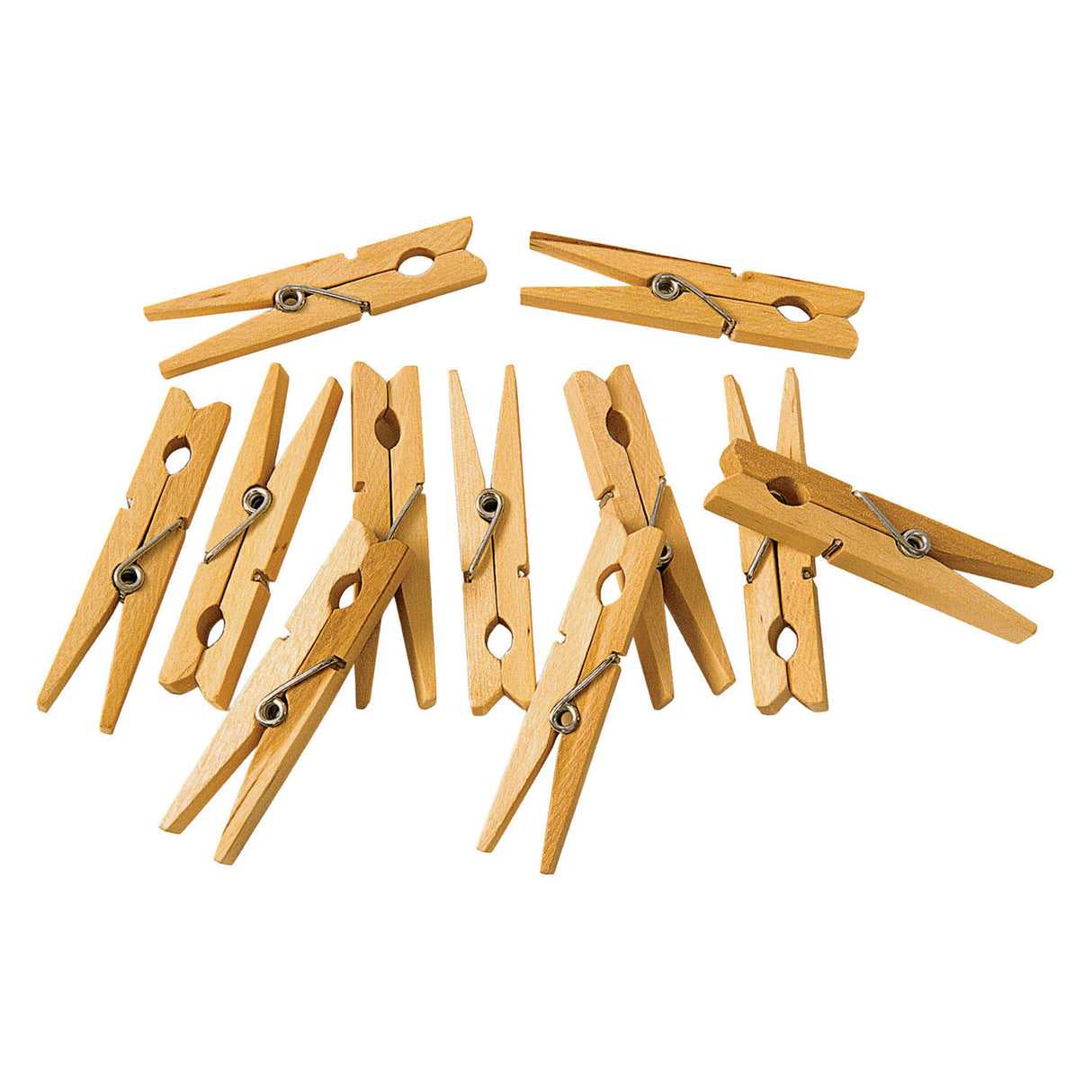 Colorations - wooden clothespins - 48 pc.