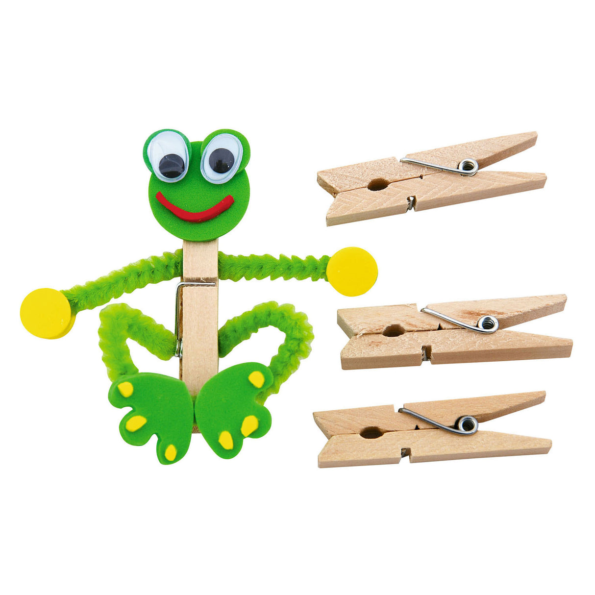 Colorations - wooden clothespins - 48 pc.