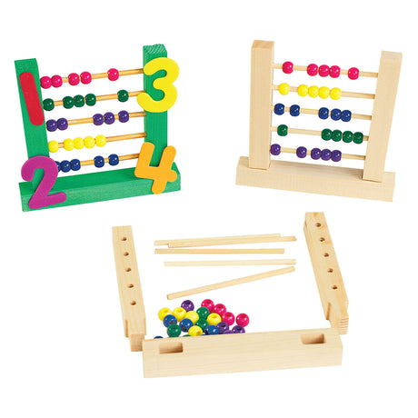 Colorations - wooden abacus craft kit