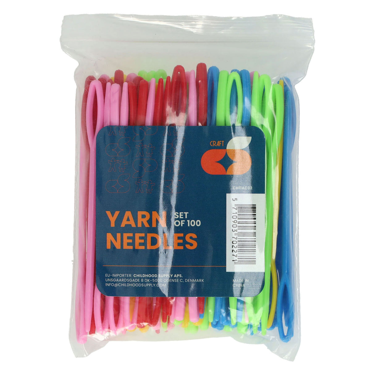 Colorations - wool needles - 100 pcs.