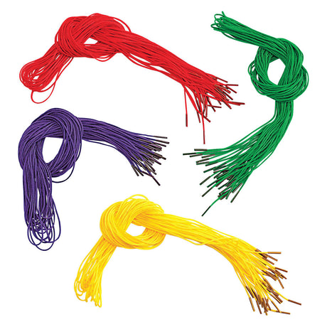 Colorations - colored lacing cords - 72 pc.