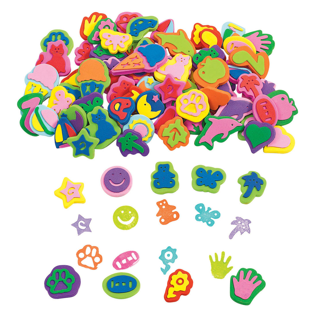 Colorations - stamp set - 100pc.