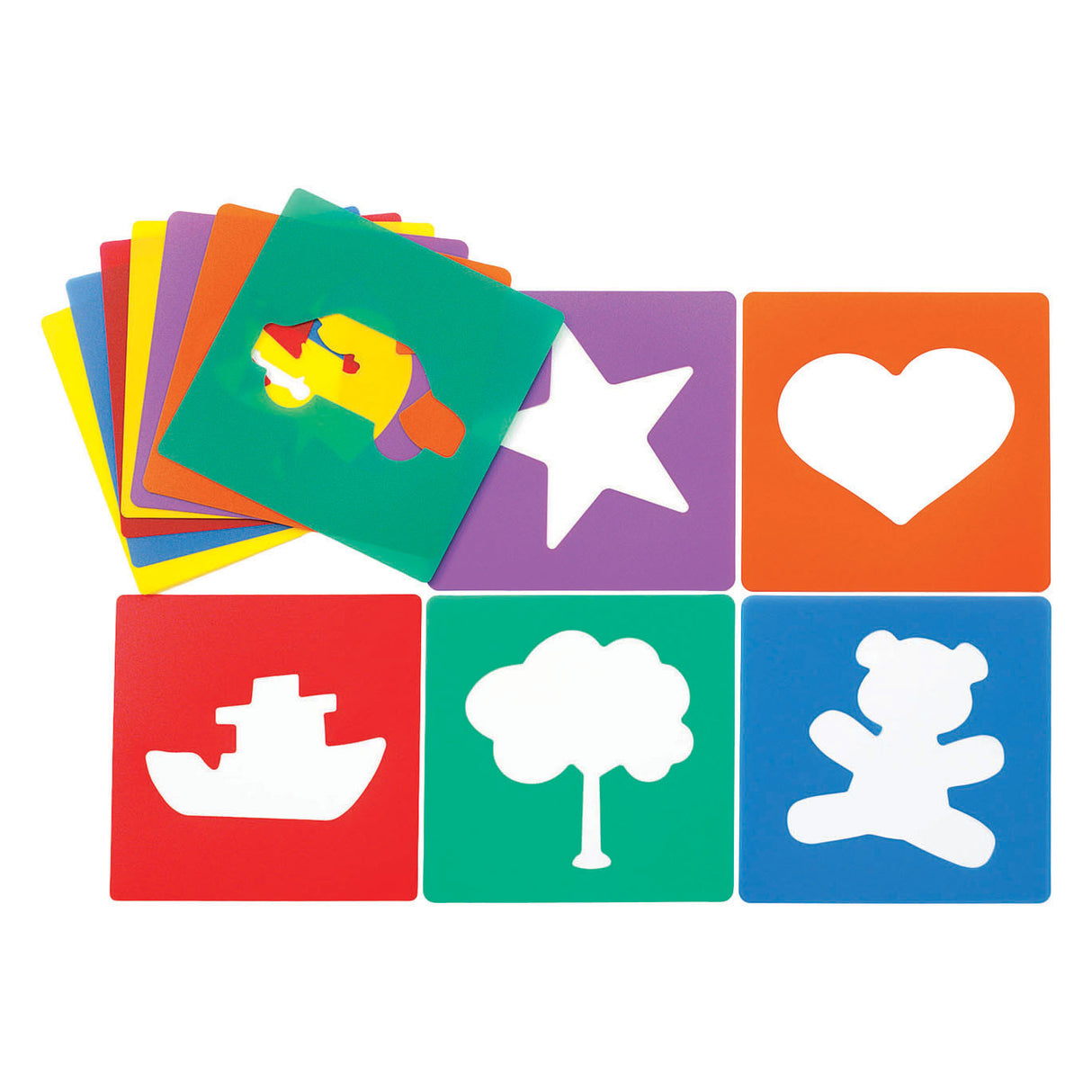 Colorations - reusable stencils - 12 pc.