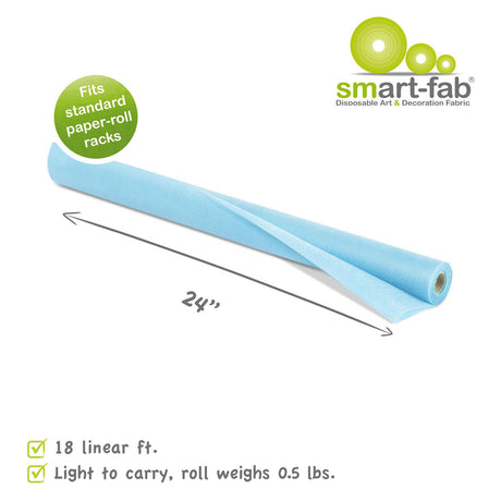 Smart Fab roll 0.61 x 5.5m - sky blue