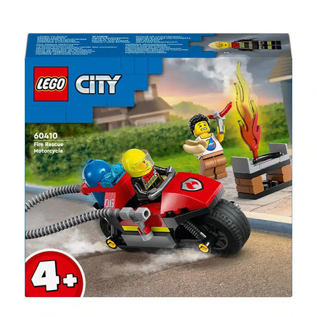 Lego City Fire Rescue Motorcycle 60410