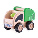 Wonderworld Houten Mini Vuilniswagen