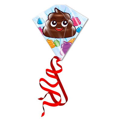 Kites ready 2 fly - kite laughing poop