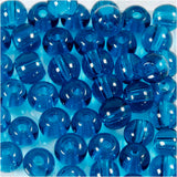Creative Company glass beads turquoise, 45pcs.