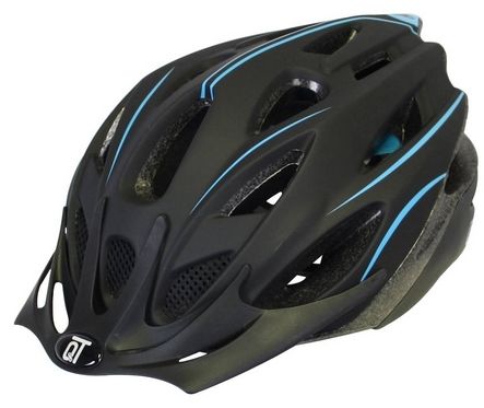 bicycle helmet fuse unisex matte black bluew size l