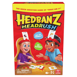 Spin Master Games Hedbanz – Reisespiel – Was bin ich? - Niederländisch
