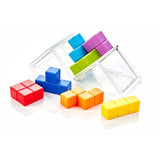 Smartgames Cube Puzzler Go - Gra logiczna 3D - 80 edukacyjnych wyzwań związanych z kostkami - Kompaktowa gra podróżna z łamigłówką IQ - od 8 lat