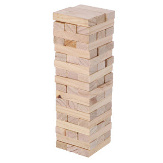 Drewniana wieża do układania pod własną marką Osa - dziecinnie prosta