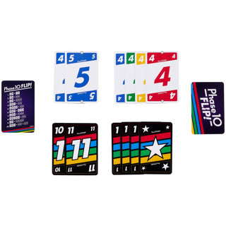 Mattel games - phase 10 flip - card game