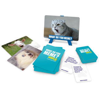 Megableu, o que você meme apenas para animais de estimação da família - versão holandesa - jogo de cartas - jogo de família - jogo de festa cheio de humor!